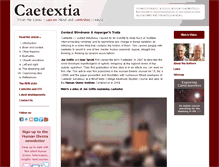 Tablet Screenshot of caetextia.com